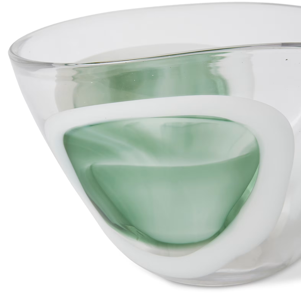 Elysian Harmony Home Decor Bowl - Green - Small