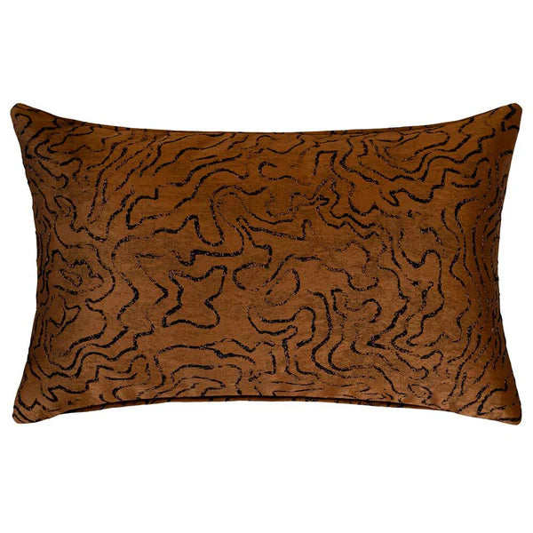 Ember lane Lumbar Rust Cushion Cover - 50x30cm