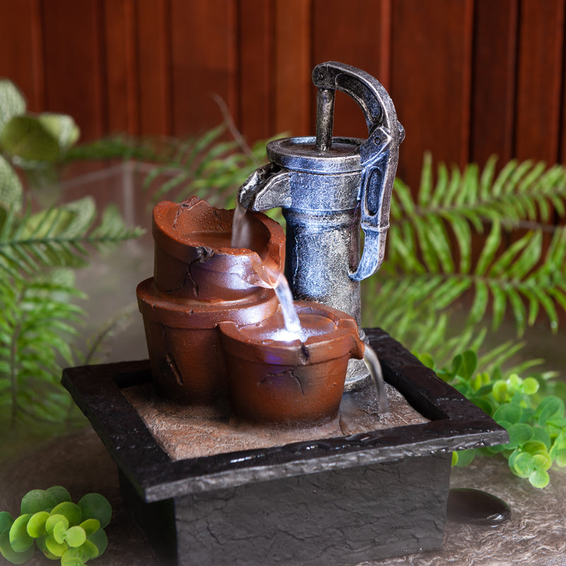 Enchanting Pot Tap Water Fountain