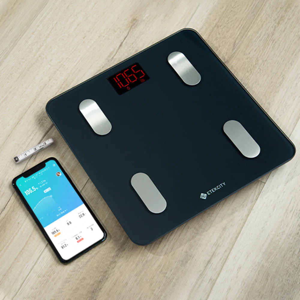 Etekcity Smart Wi-Fi Scale for Body Weight - Black