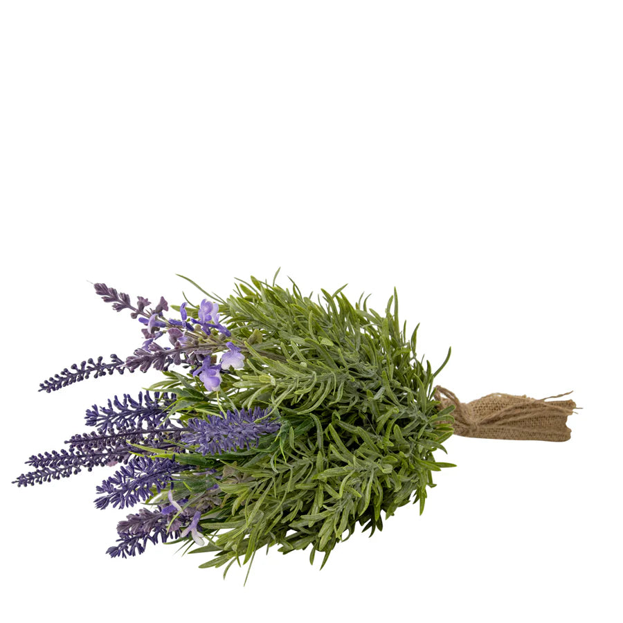 Eternal Blooms Lifelike Lavender Bouquet Bunch 36cms