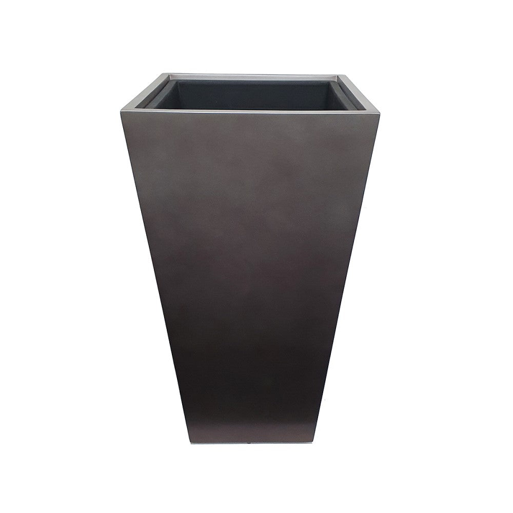 Eternal Coffee Squared Indoor Planter Pot 75cms (Available in 2 Sizes)