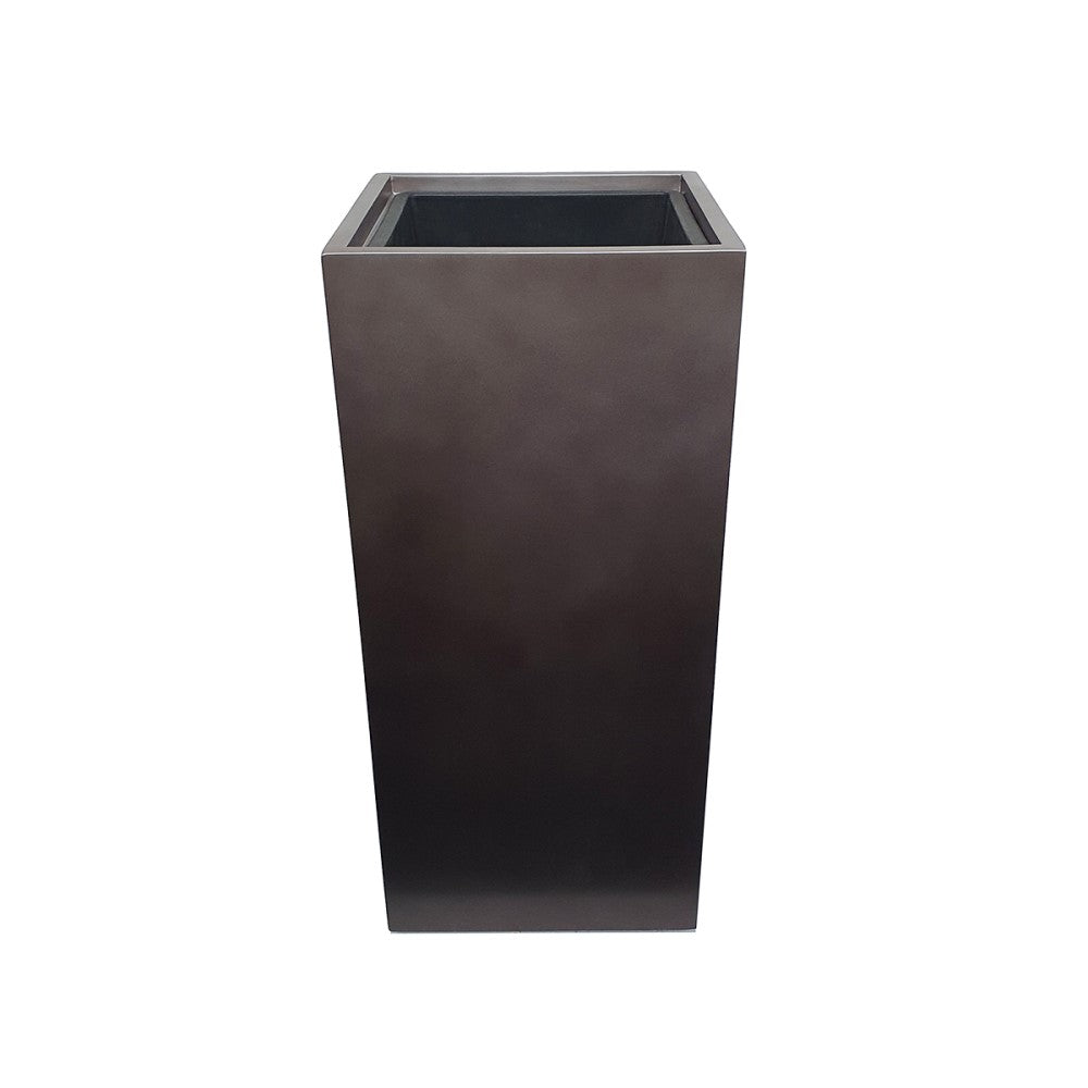 Eternal Coffee Squared Indoor Planter Pot 75cms (Available in 2 Sizes)