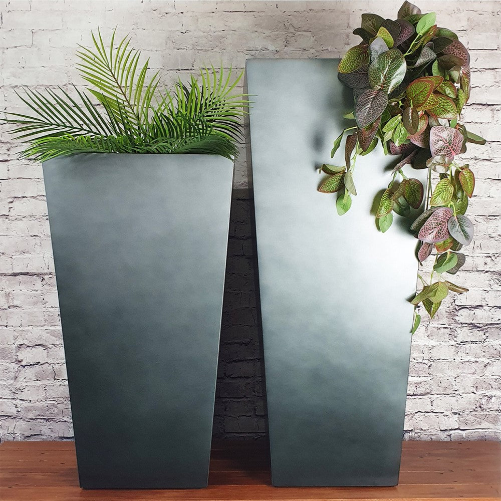 Eternal Grey Squared Indoor Planter Pot 115cms (Available in 2 Sizes)