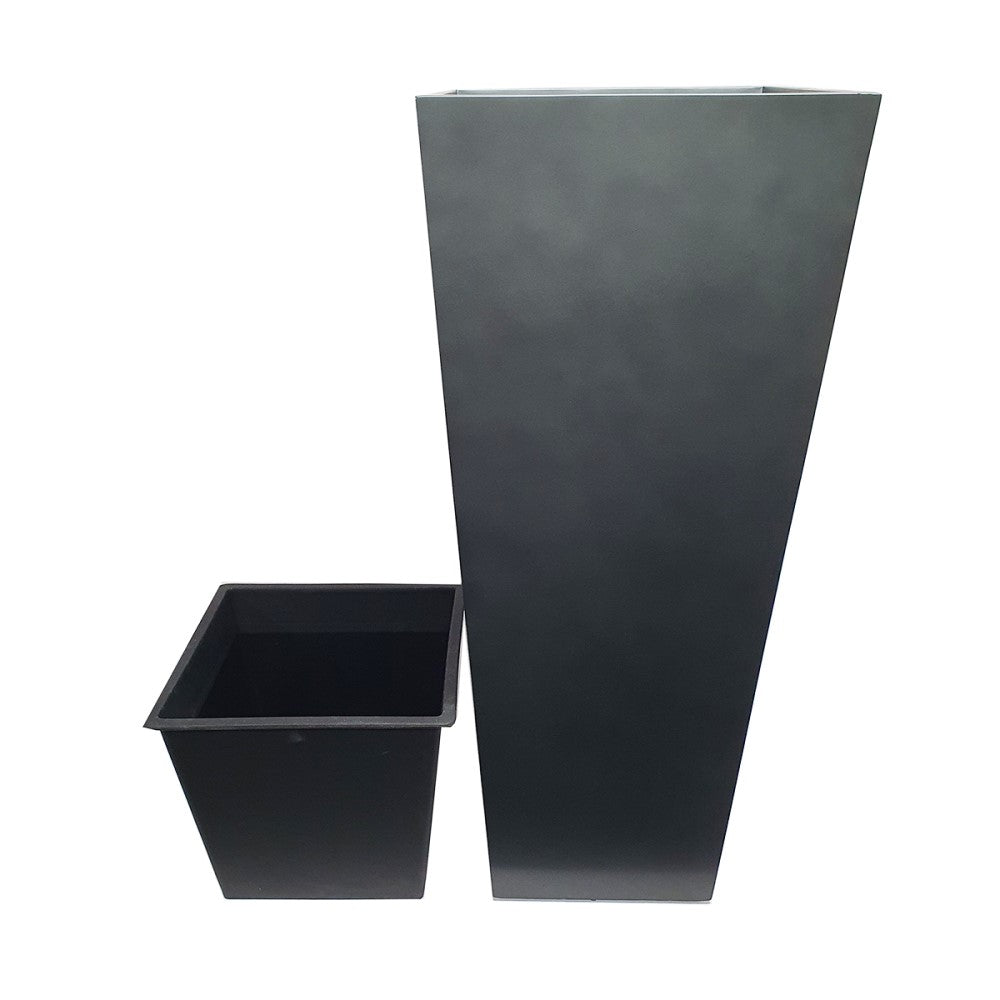 Eternal Grey Squared Indoor Planter Pot 95cms (Available in 2 Sizes)