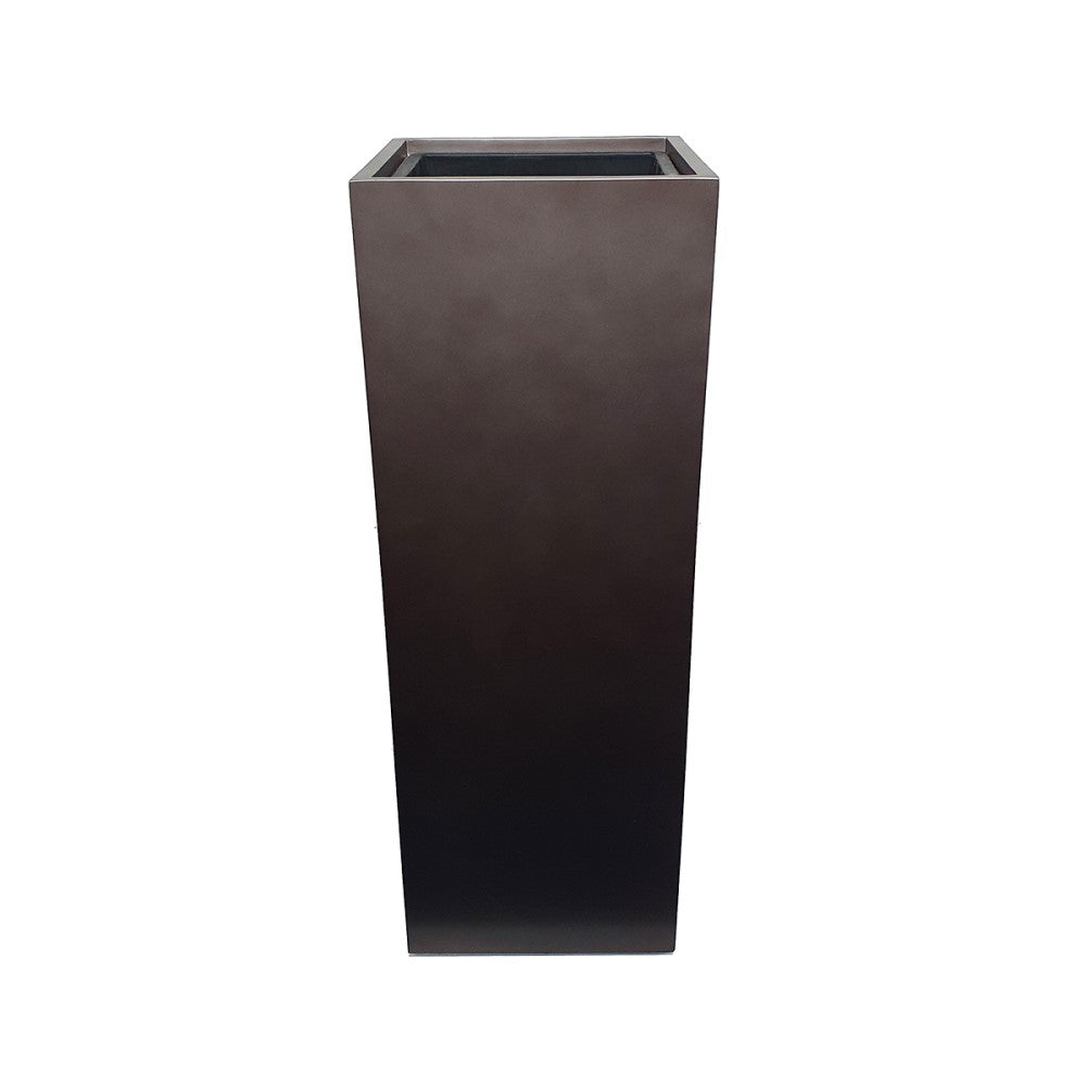 Eternal Coffee Squared Indoor Planter Pot 95cms (Available in 2 Sizes)