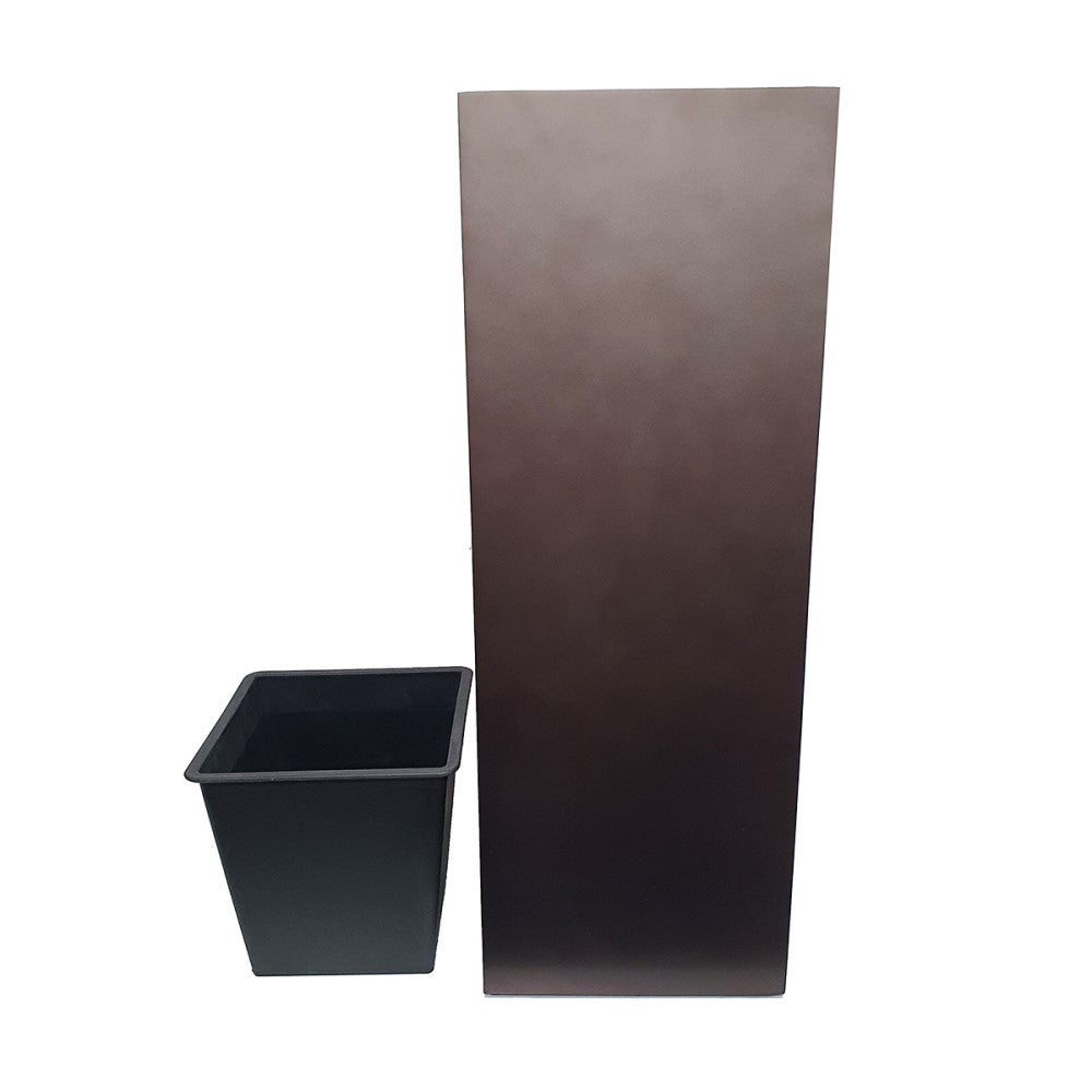 Eternal Coffee Squared Indoor Planter Pot 95cms (Available in 2 Sizes)