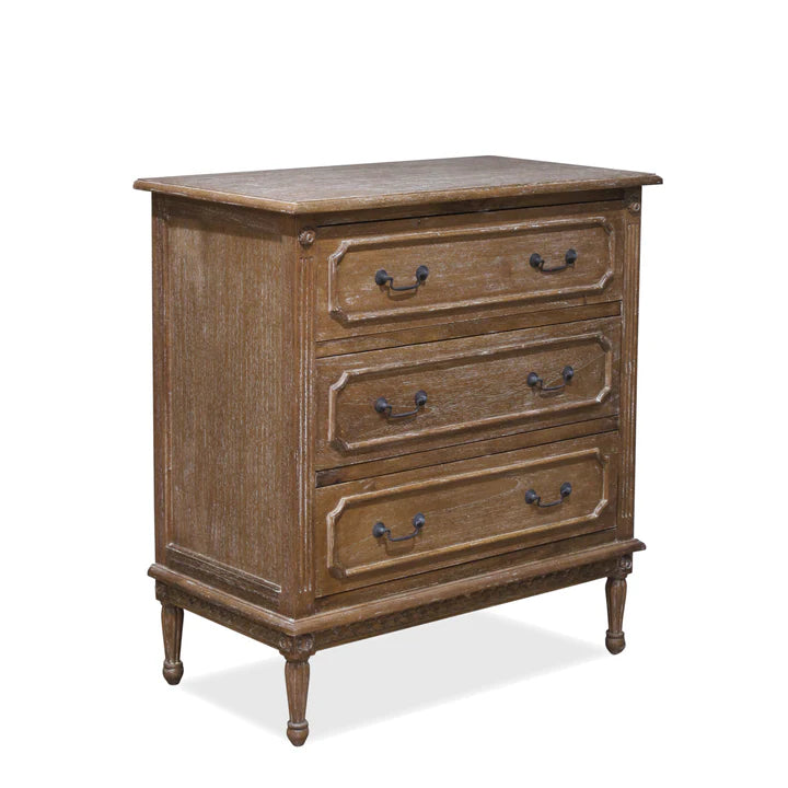 Exquisite Marseille Chest of Drawers - Weathered Oak