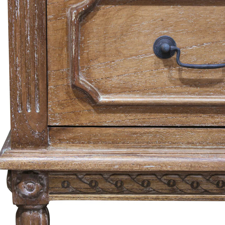 Exquisite Marseille Chest of Drawers - Weathered Oak