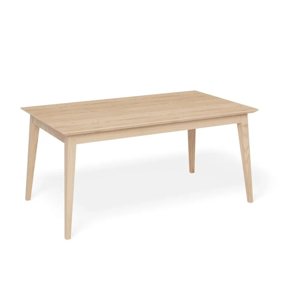 Extendable Oak Wooden Dining Table - 160 to 220cms