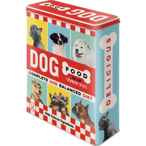 Extra Large Dog Food Tin Storage Box