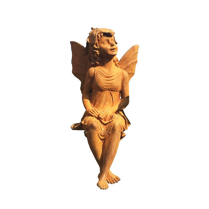 Outdoor Cast Iron Fairy Garden Statue