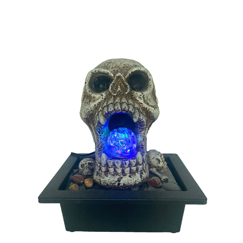 Fantasy and Mystery Skull Water Fountain