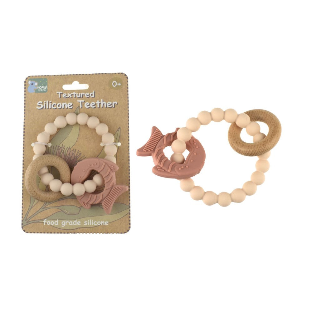 Fish Silicone Splash Teether (Available in 2 Colors)