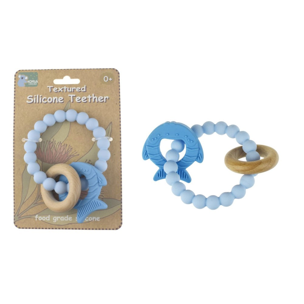 Fish Silicone Splash Teether (Available in 2 Colors)