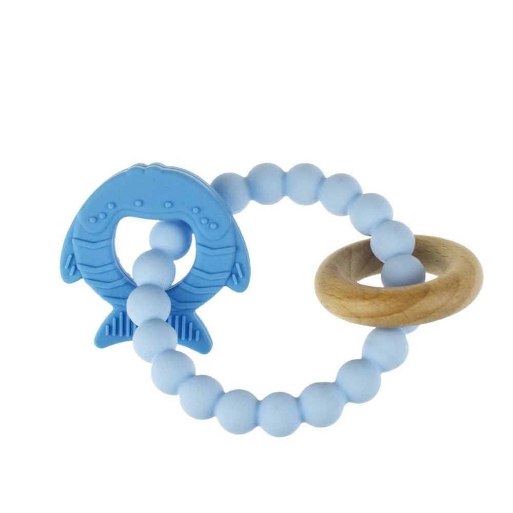 Fish Silicone Splash Teether (Available in 2 Colors)