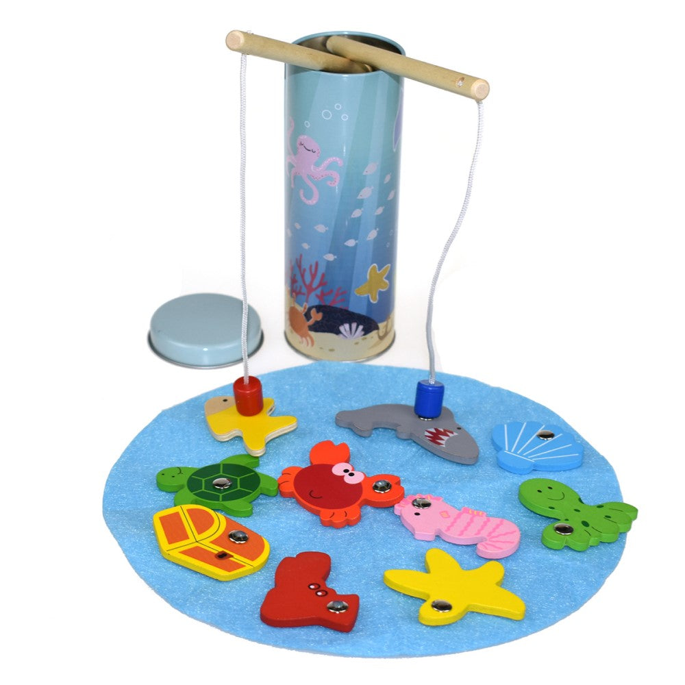 Fishing Game In Tin Box