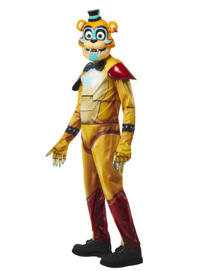 Five Nights At Freddy's Glamrock Freddy Boy's Costumes (Available in 2 Sizes)