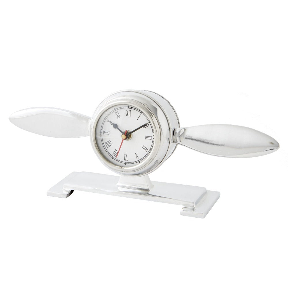 Flight Propeller Tabletop Clock