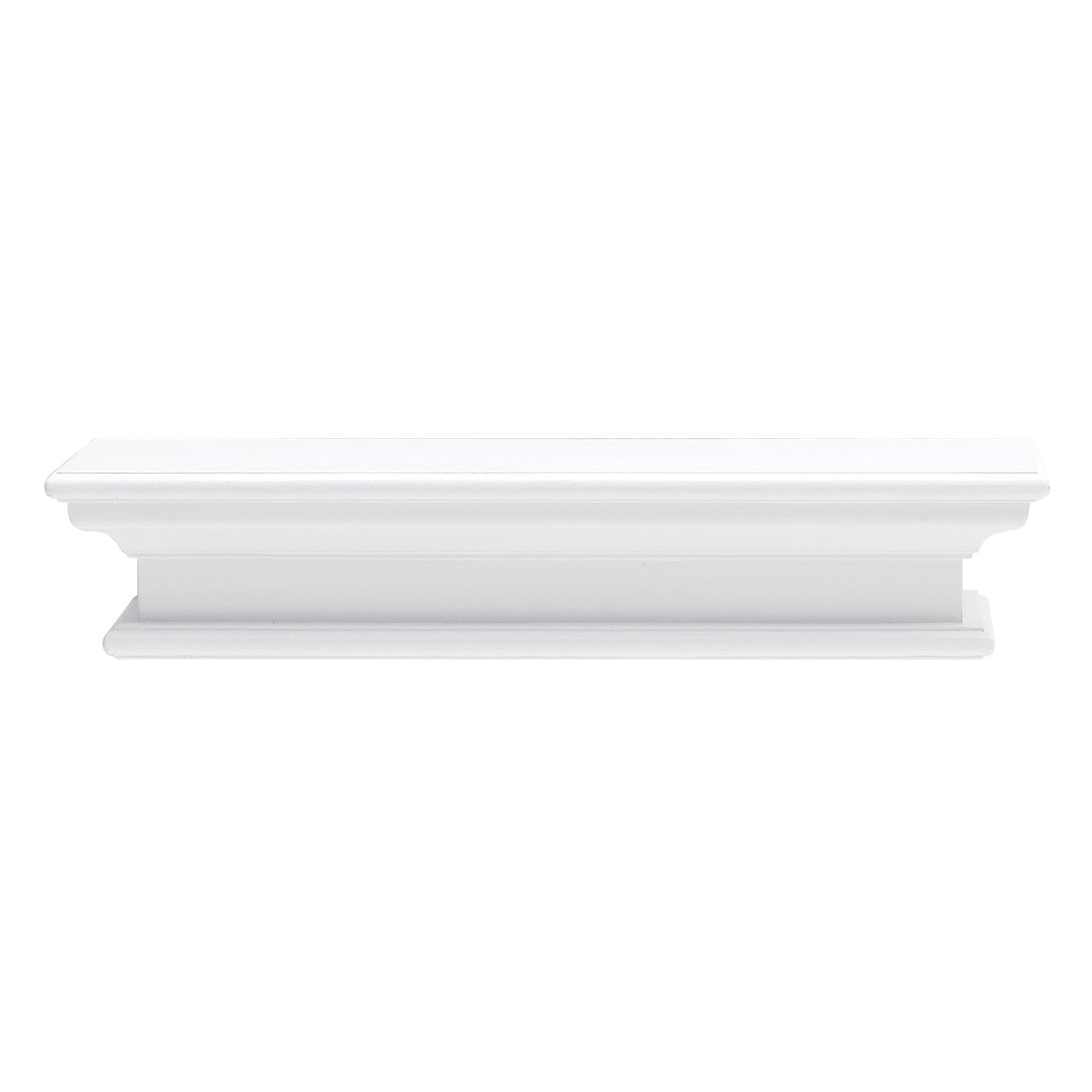 Floating Elegance Wall Shelf White (Available in 3 Sizes)