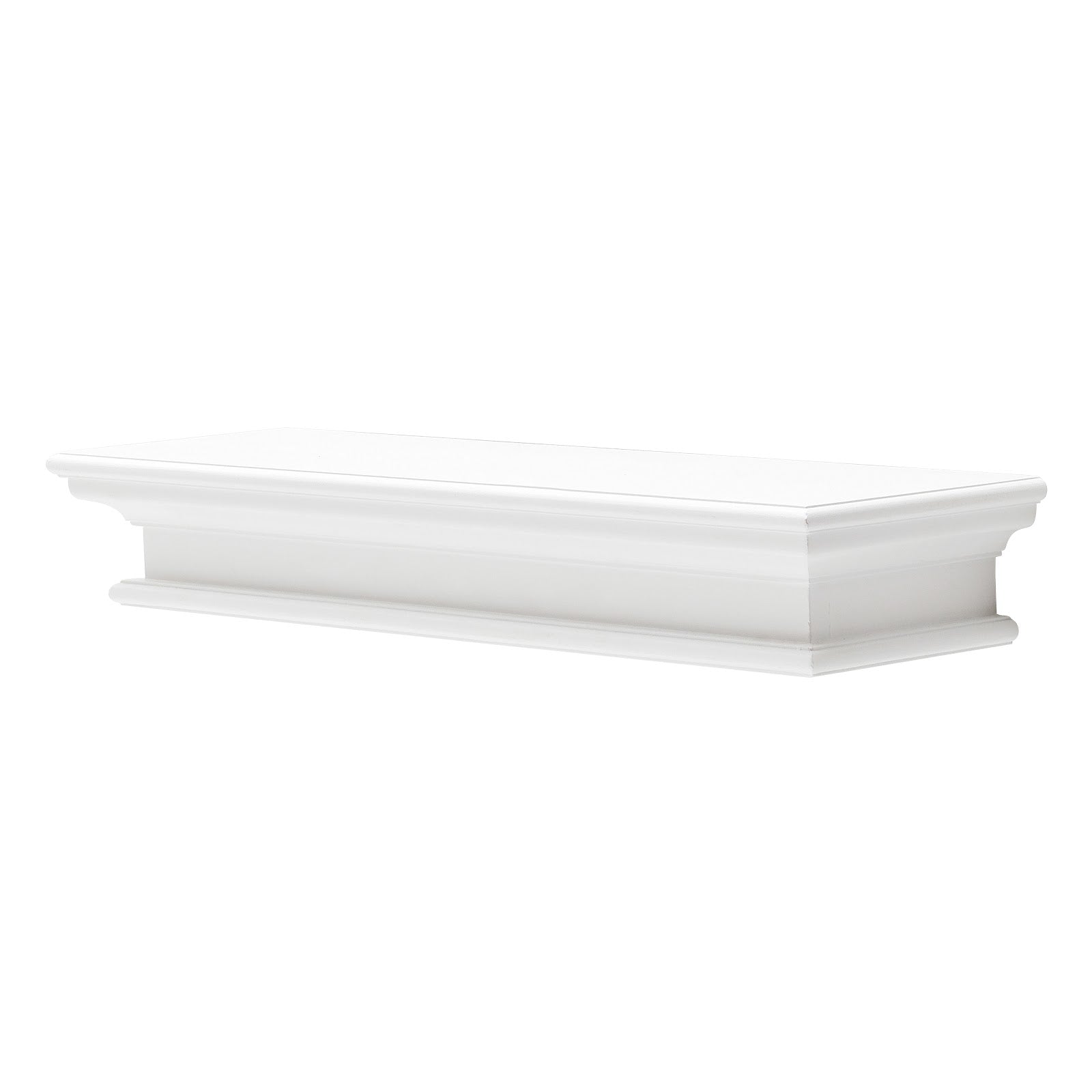 Floating Elegance Wall Shelf White (Available in 3 Sizes)