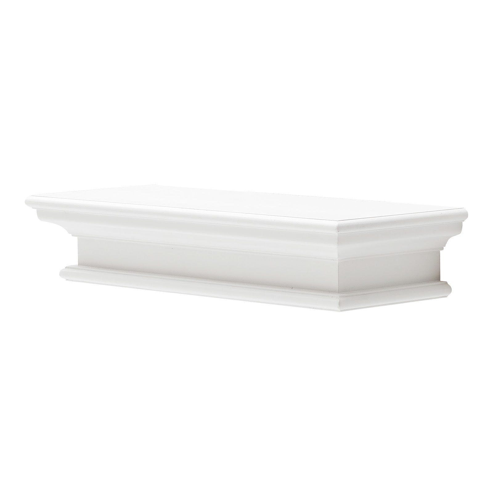 Floating Elegance Wall Shelf White (Available in 3 Sizes)