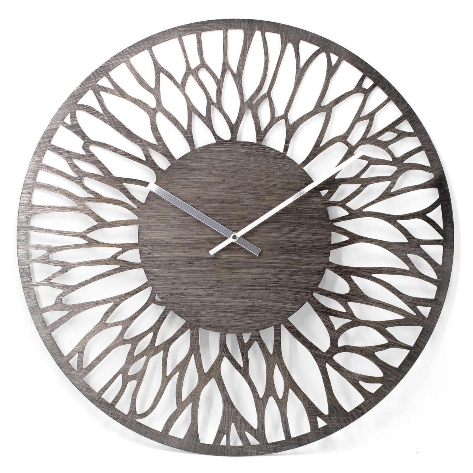 Floral Fantasy Wooden Chronograph Clock 60cms