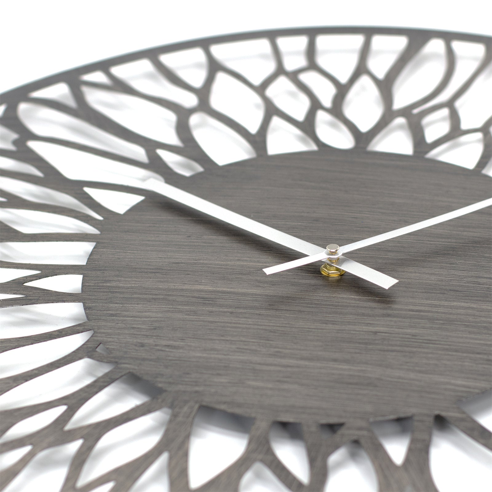 Floral Fantasy Wooden Chronograph Clock 60cms