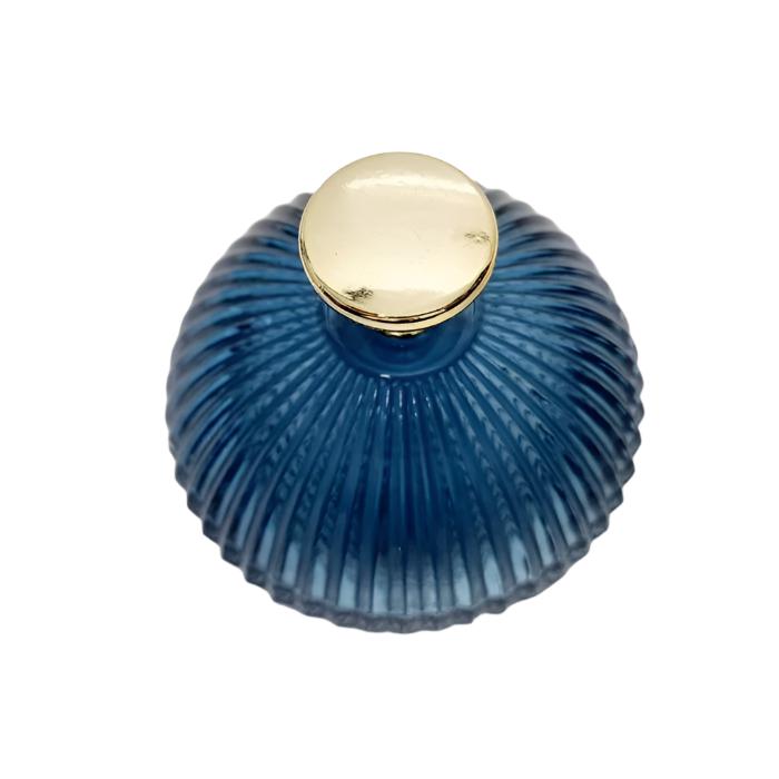 Florence Stunning Ribbed Dome Glass Jar - Small - Available in 4 Colors