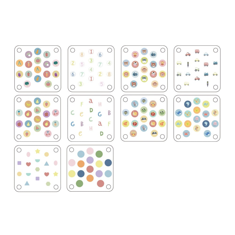 Ladybugs & Apples Memory Matching Game