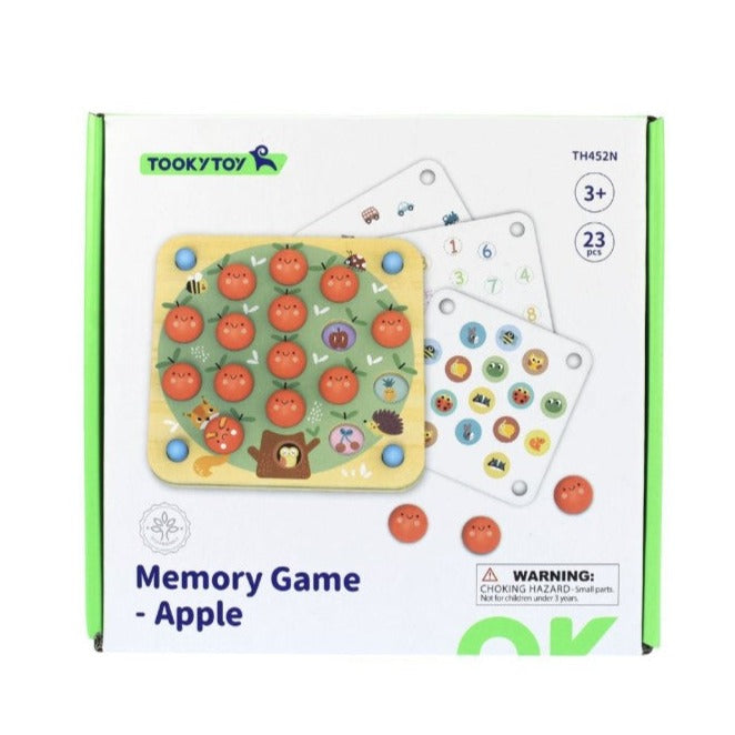 Ladybugs & Apples Memory Matching Game