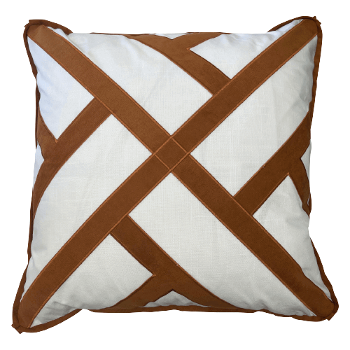 Fremantle 55x55cm Cotton Cushion Cover - Spice