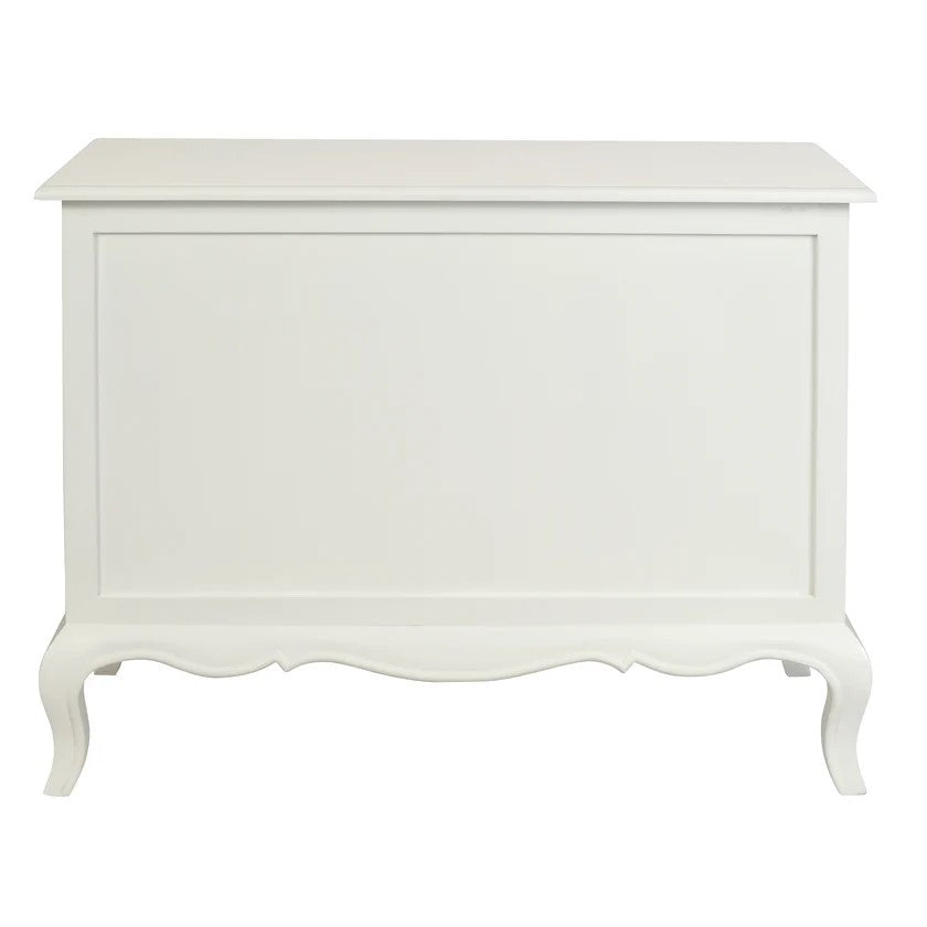 French Provincial Classic Wooden 3-Drawer Dresser