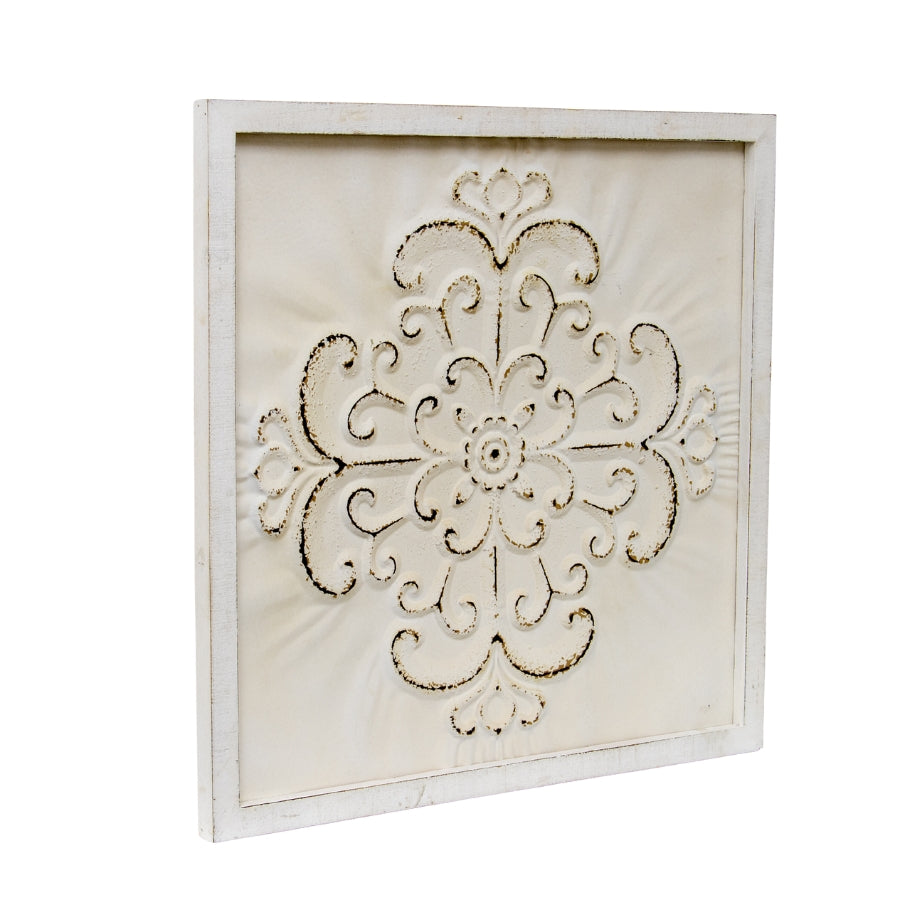 French Provincial Fleur Square Wall Art