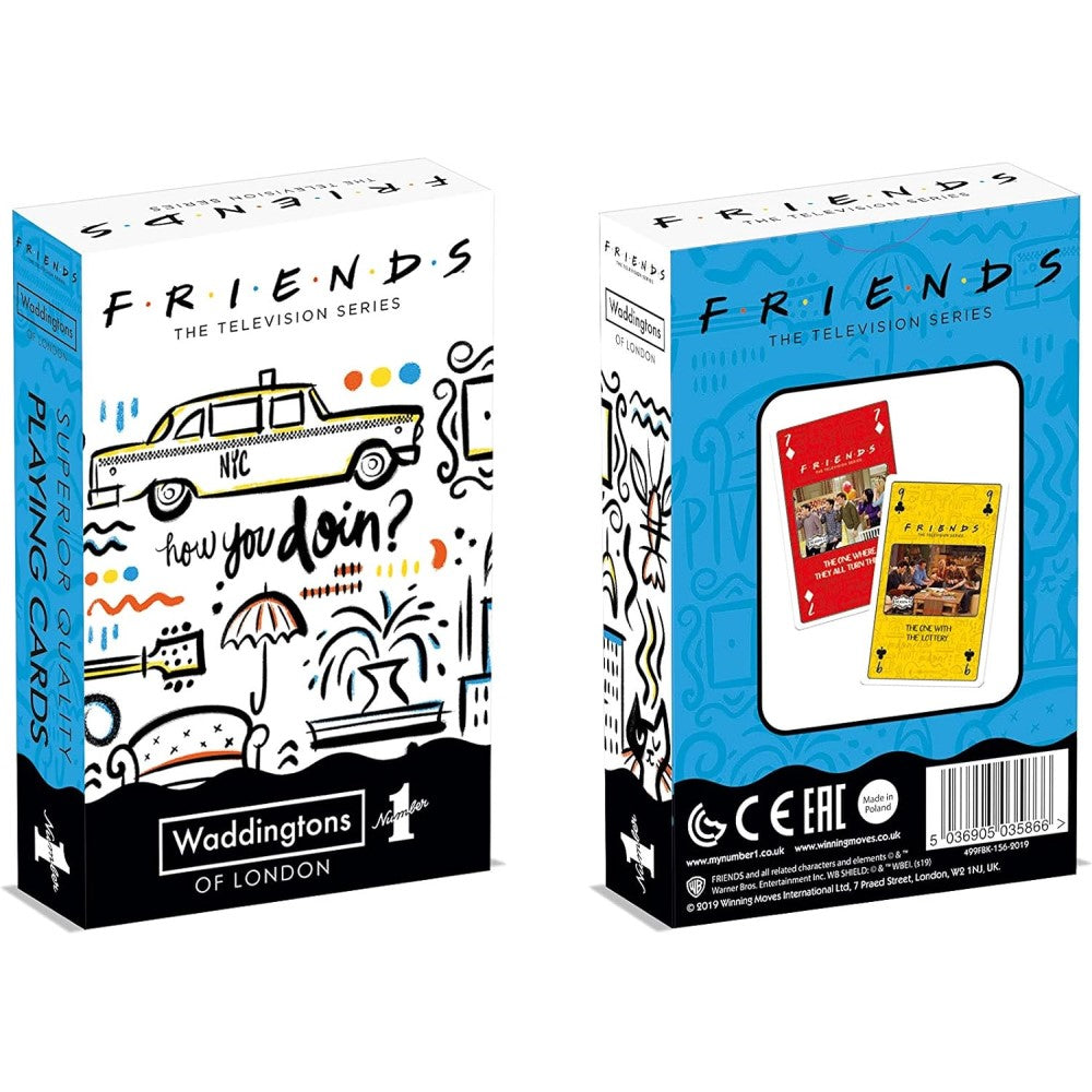 Friends - Waddingtons Number 1 Playing Cards