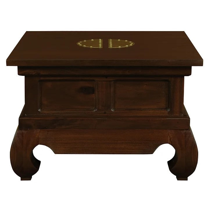 Functional Beauty Lamp Table - Brown