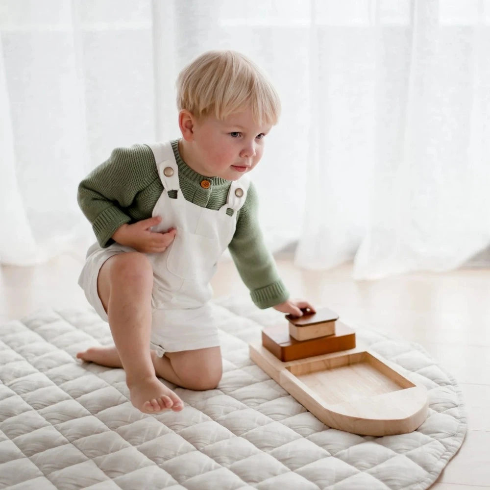 Fun play Wooden Container Ship