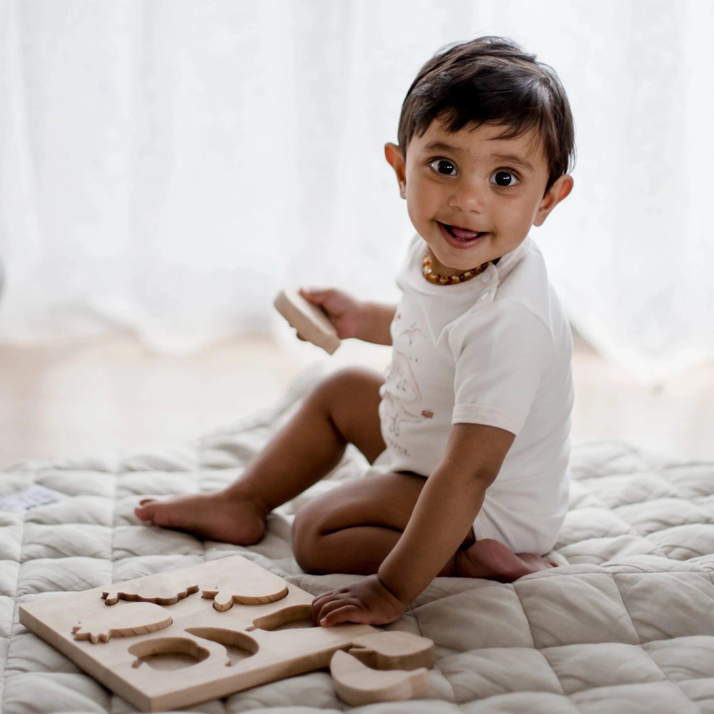 Fun play Wooden Fruit Puzzle