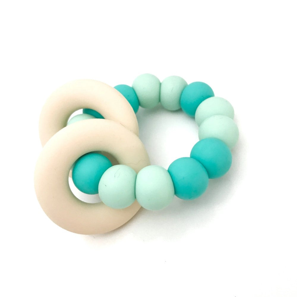 GUMMI Silicone Rattle Teether (Available in 6 Colours)