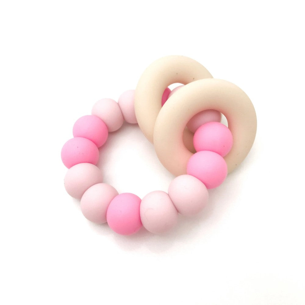 GUMMI Silicone Rattle Teether (Available in 6 Colours)