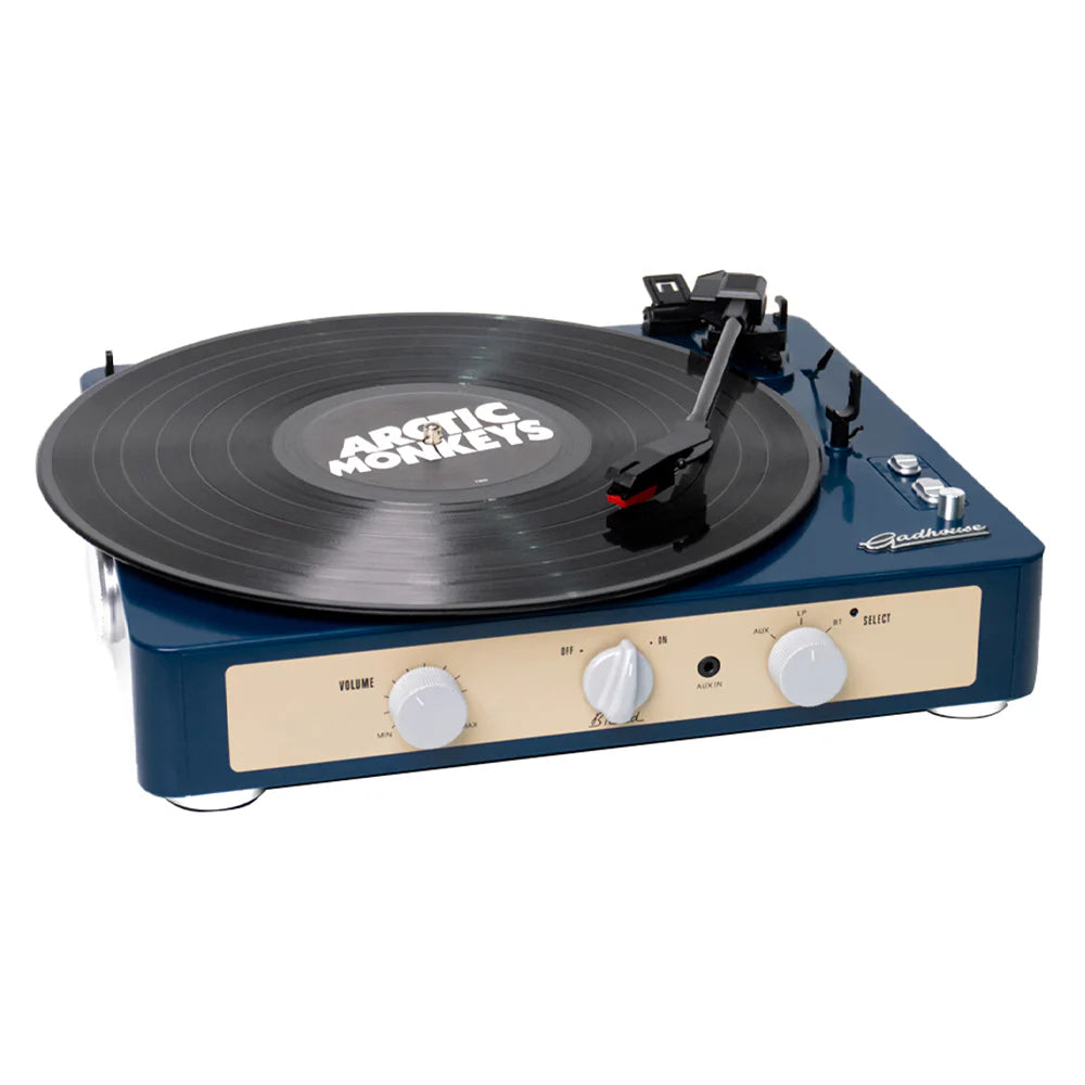 Gadhouse Brad MKII Record Player + D40 Bluetooth Speakers - Available in 3 Colors