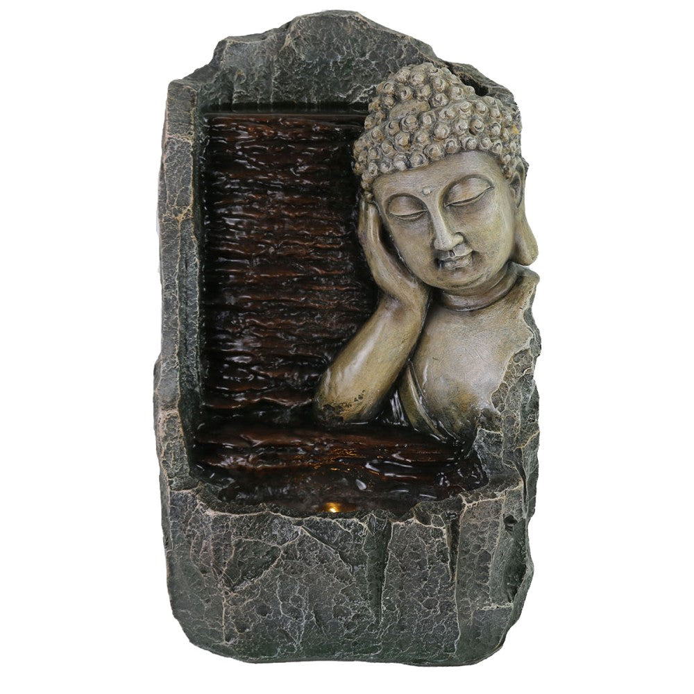 Garden Buddha Trickle Polyresin Fountain