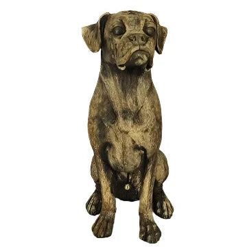 Garden Decor Statue Dog "ROCKY"