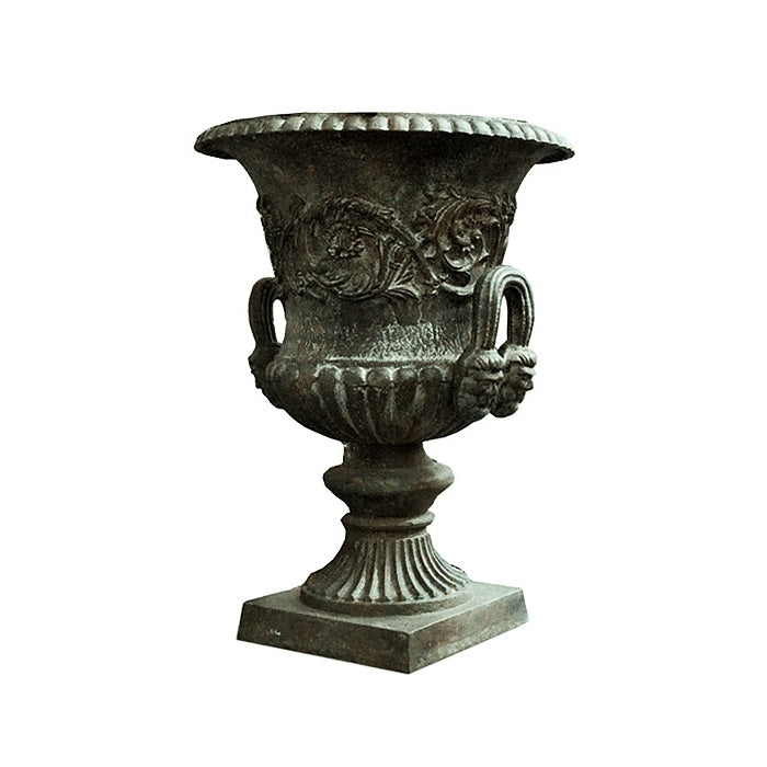 Garden Elegance Varese Cast Iron Urn - Antique