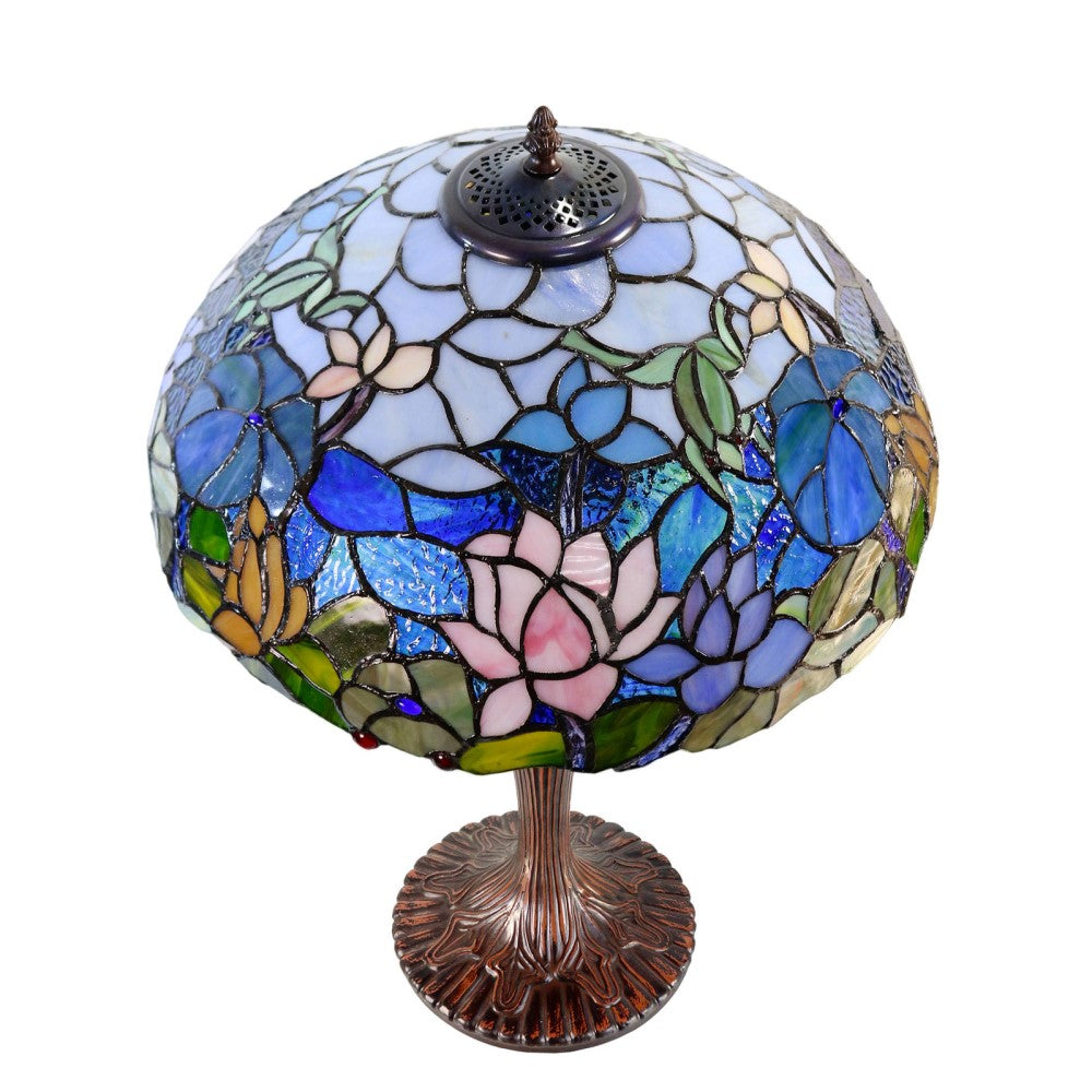 Garden Elegance Water Lily Table Lamp