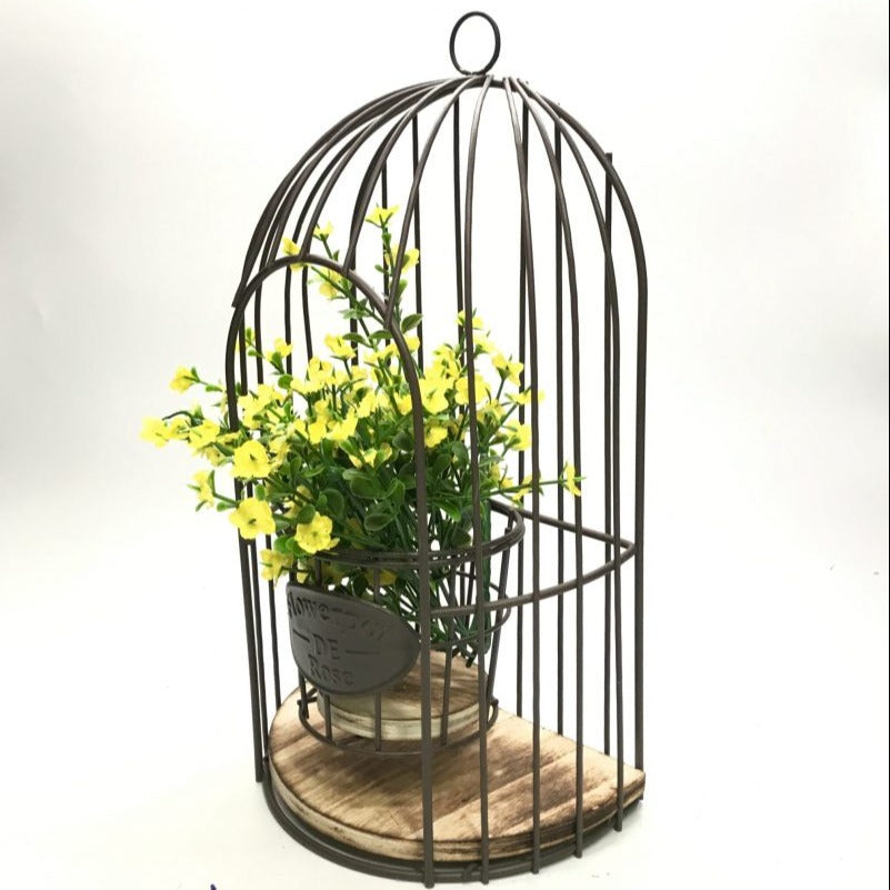 Garden Glory Flower Arranging Bird Cage - Available in 2 Colors