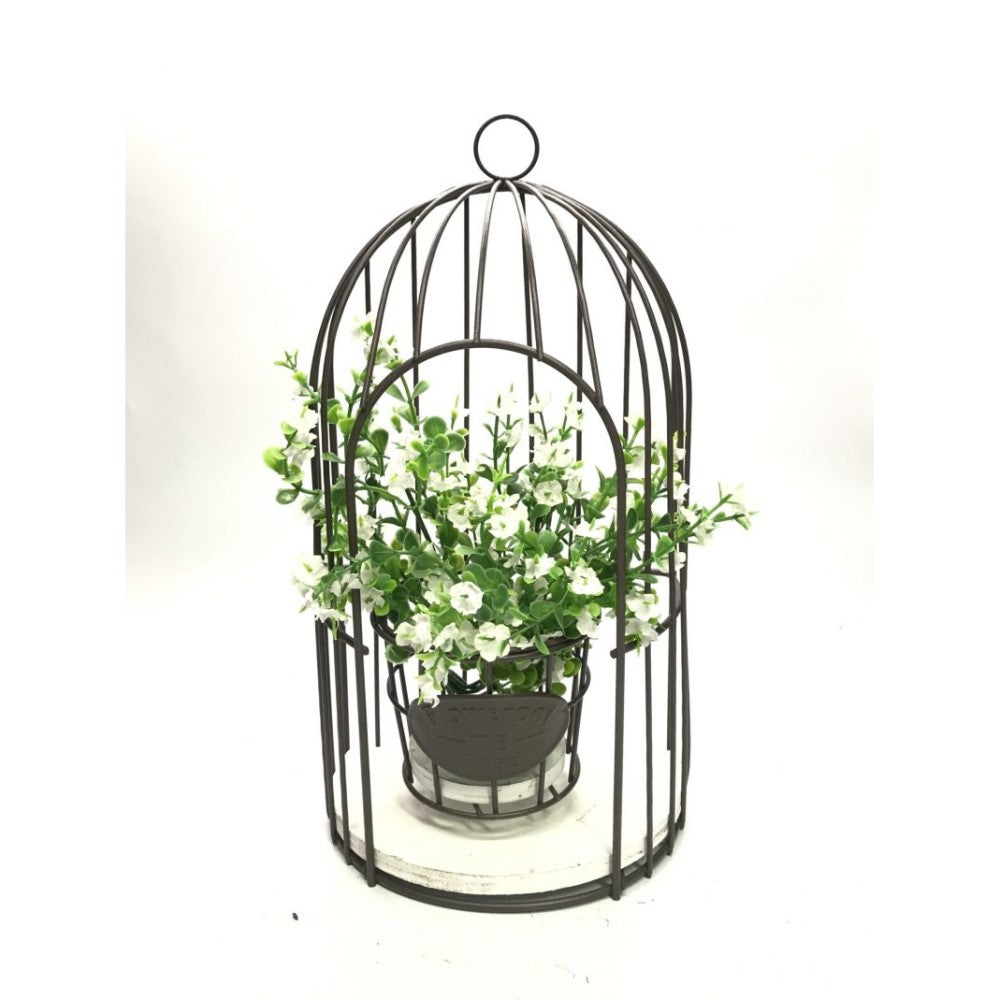 Garden Glory Flower Arranging Bird Cage - Available in 2 Colors