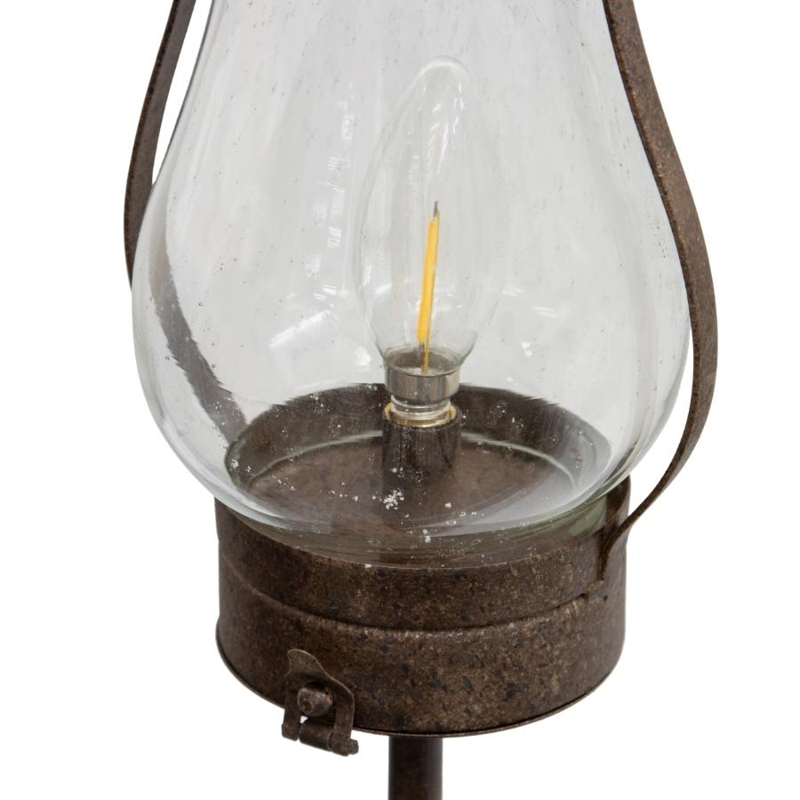 Garden Lantern on Stake Battery Operated LED Light