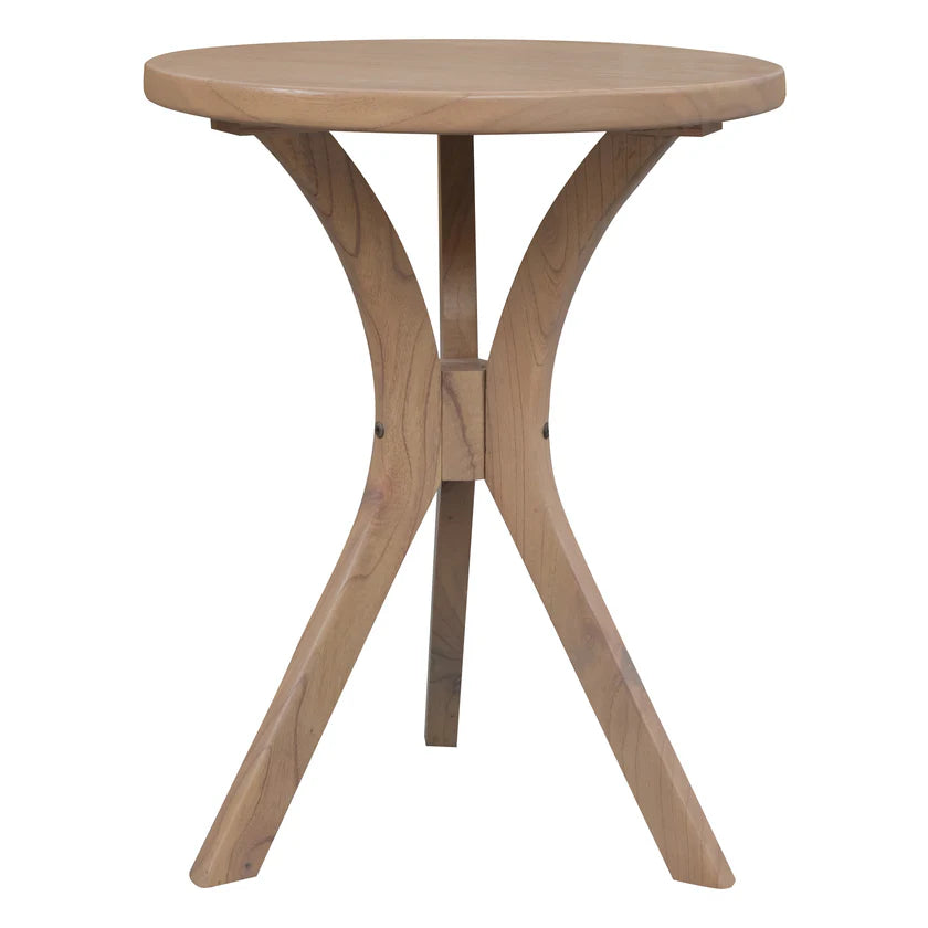 Gatsby Handcrafted Natural Small Side Table - 48cms