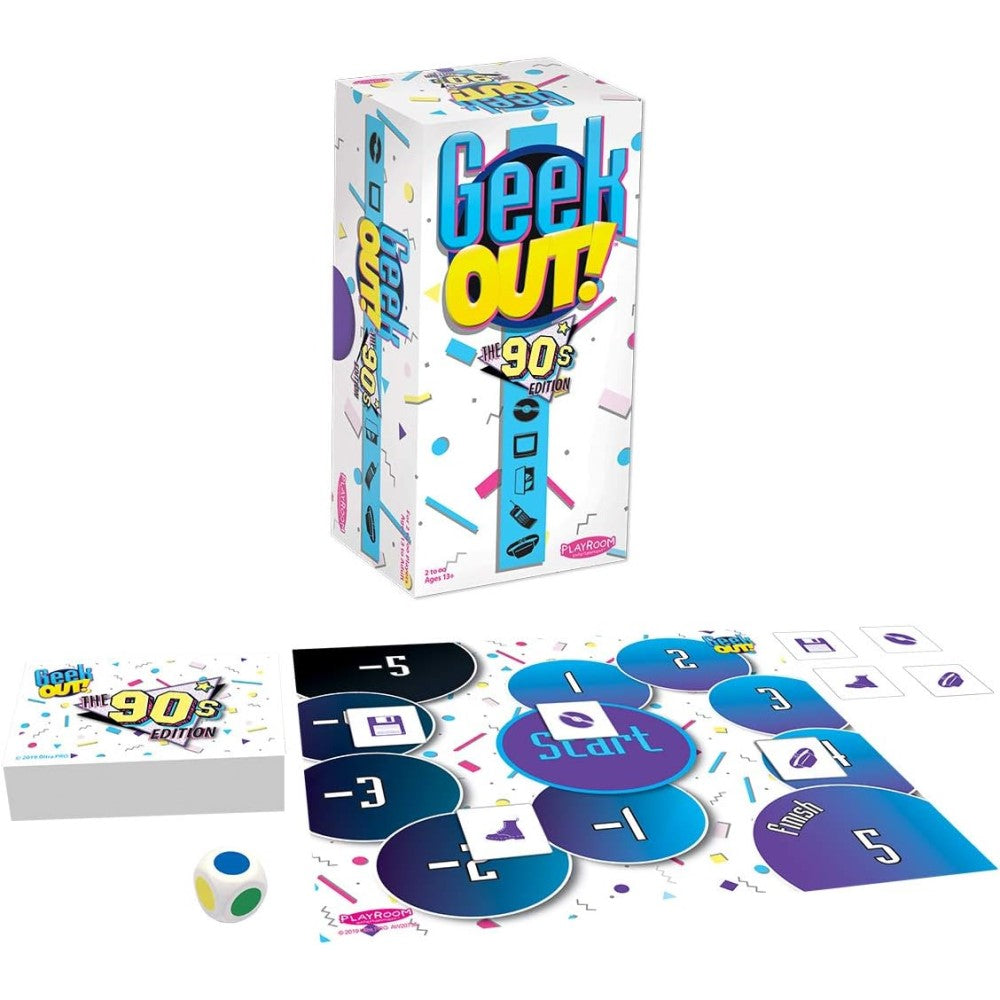 Geek Out! 90s Edition Trivia Game